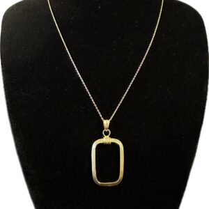 Rectangle necklace